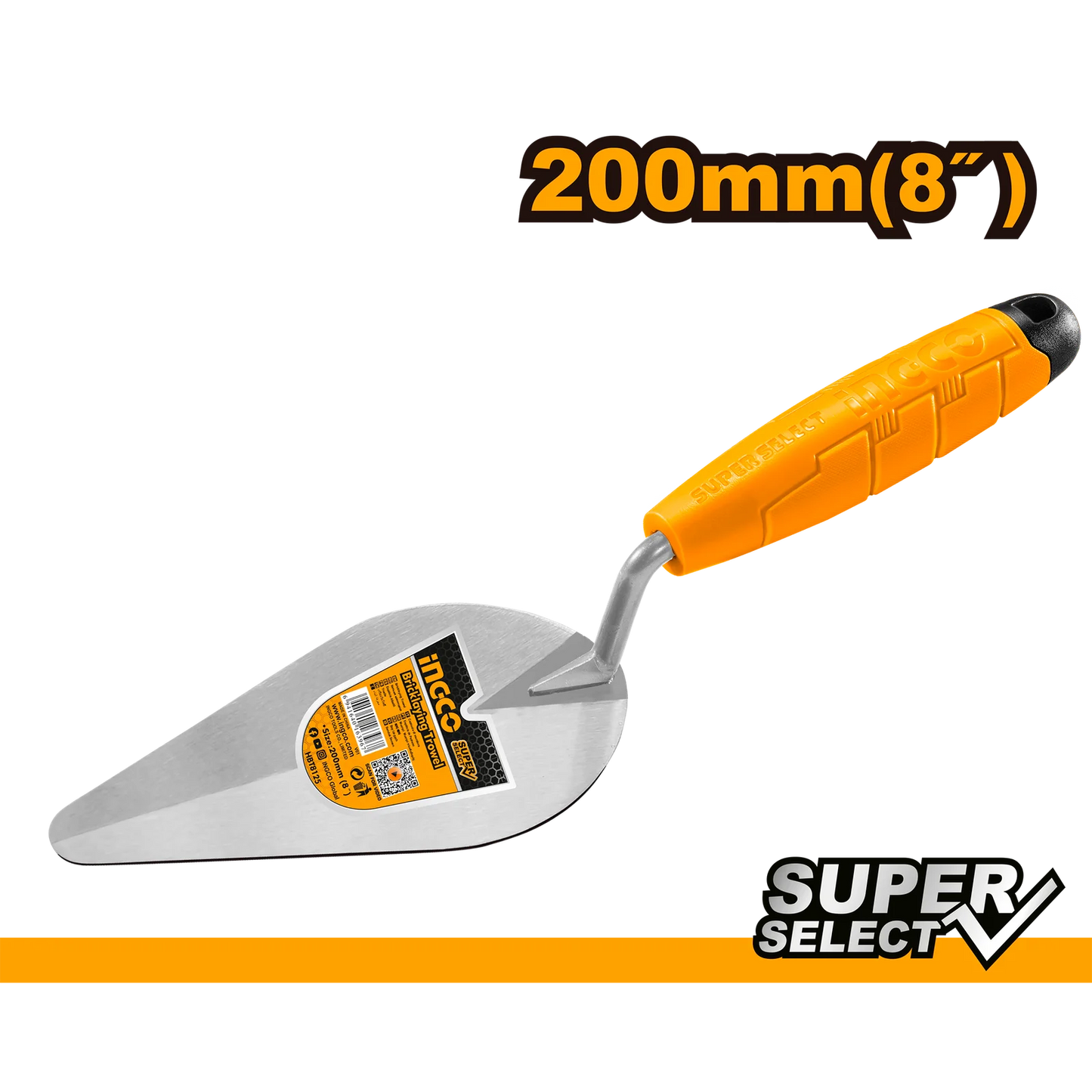 Ingco Bricklaying Trowel HBT8125