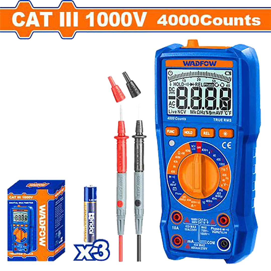 Wadfow Digital multimeter WDM2502