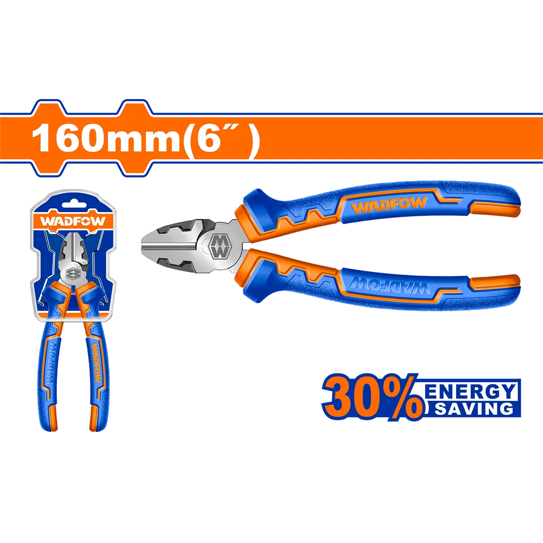 Wadfow High Leverage Diagonal Cutting Pliers WPL3716