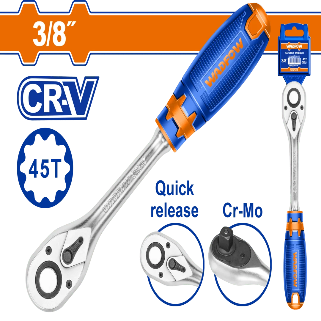 Wadfow 3/8" Ratchet Wrench WRW1238
