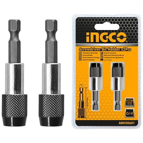 INGCO Screwdriver bit holder with release ABH20601