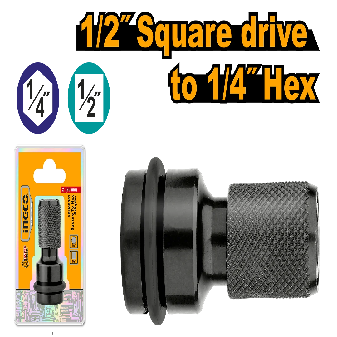 Ingco Square to Hex Adapter ABH60501