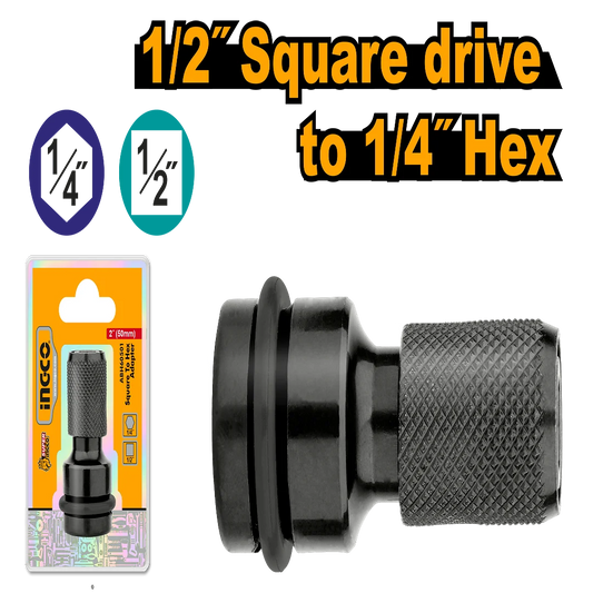 Ingco Square to Hex Adapter ABH60501