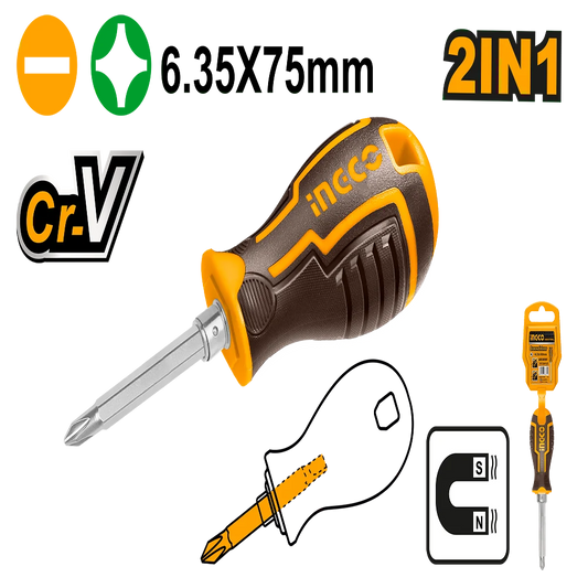 Ingco 2 IN 1 Screwdriver set AKISD0202