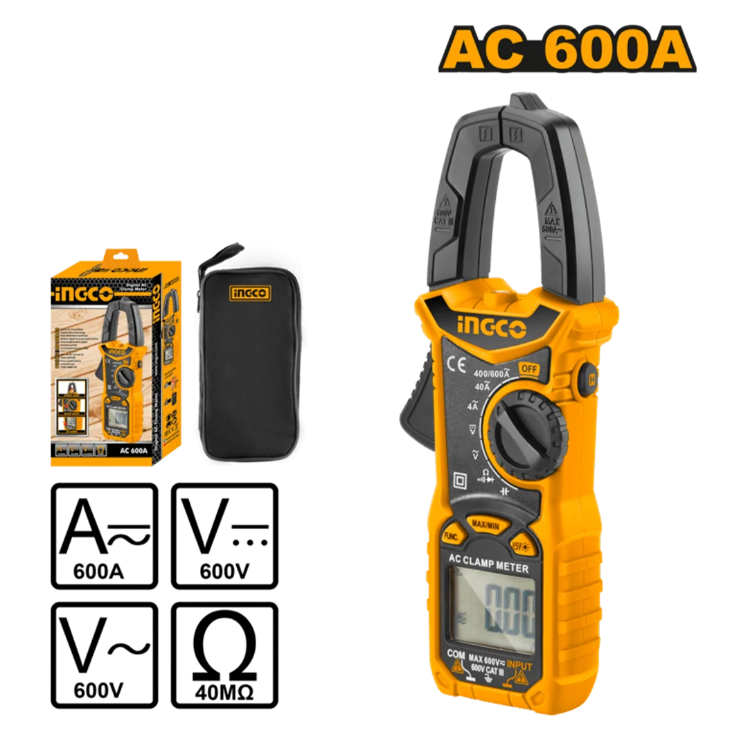 Digital AC clamp meter DCM6003