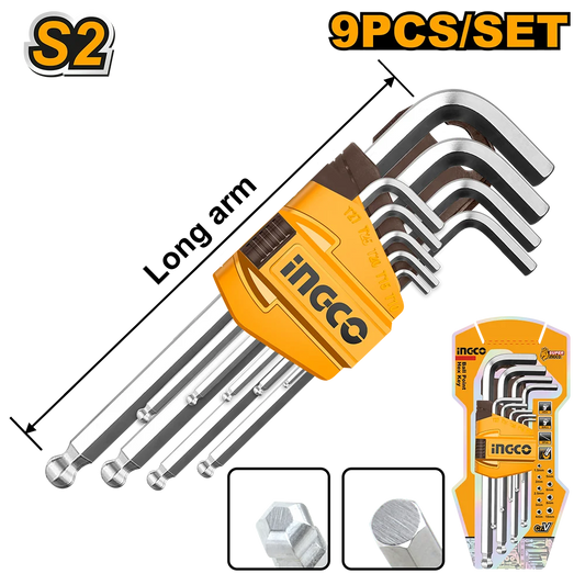Ingco Ball point hex key HHK12091