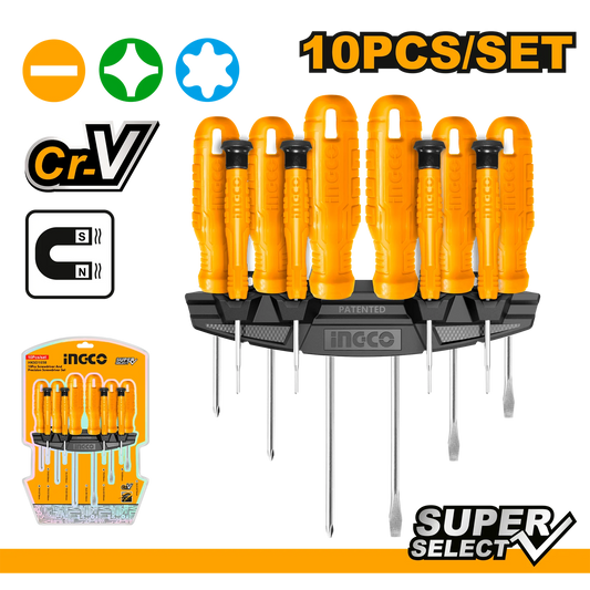 Ingco Screwdriver And Precision Screwdriver Set HKSD1058