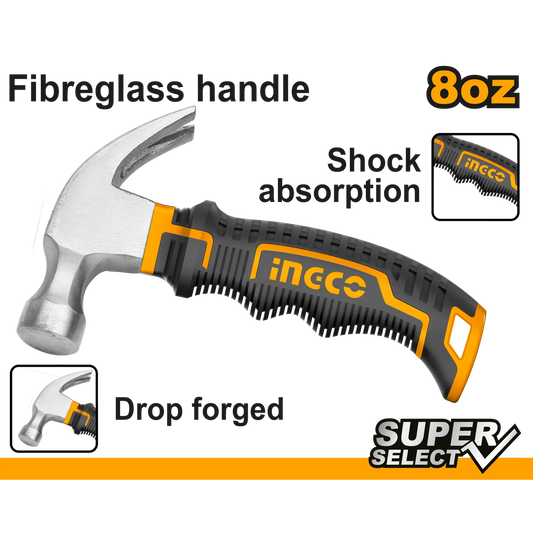 Ingco Mini Claw Hammer HMCH80808D