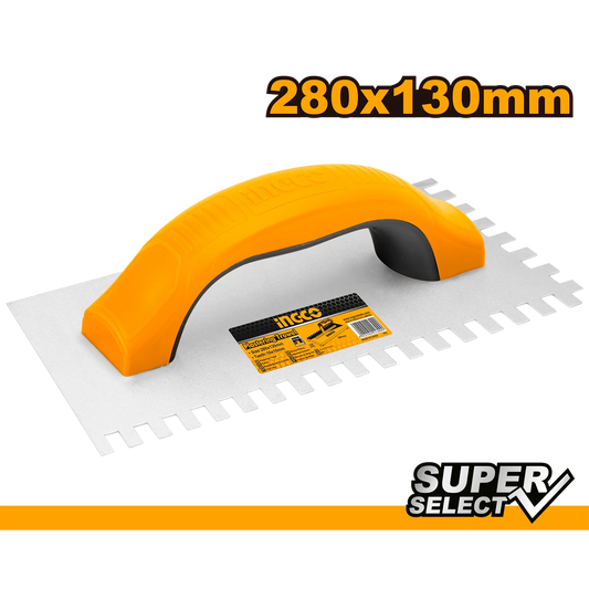 Ingco Plastering Trowel With Teeth HPTT231025