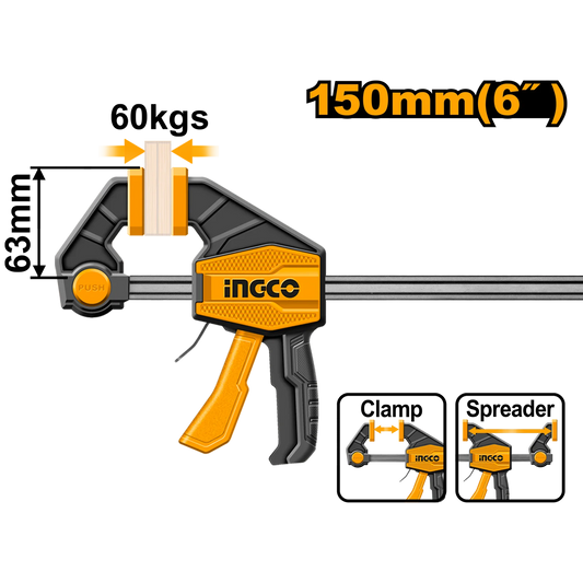 Ingco Quick Bar Clamps HQBC01601