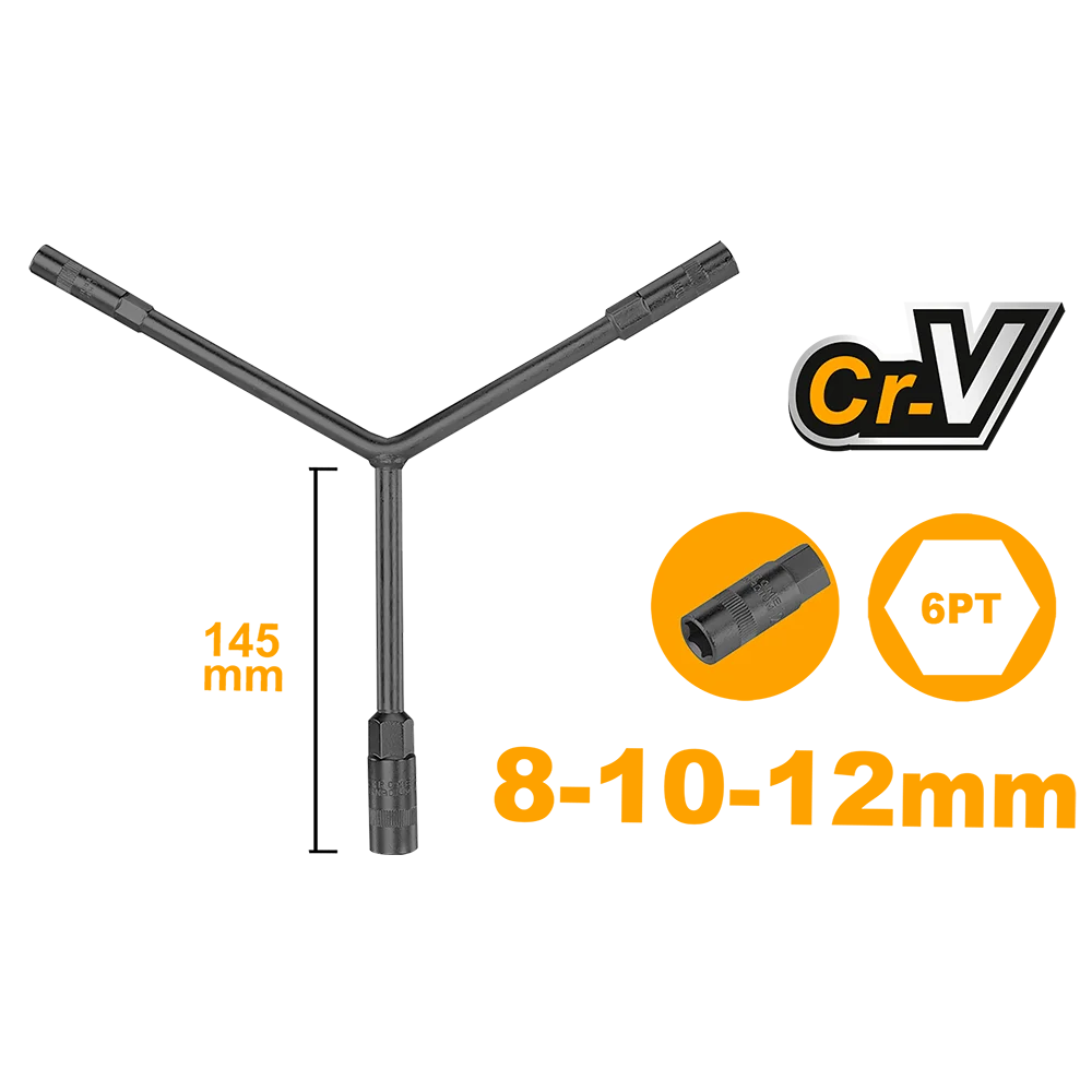 Ingco Y-Type Socket Wrench HYSWB081012
