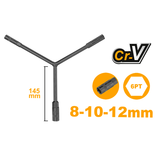 Ingco Y-Type Socket Wrench HYSWB081012