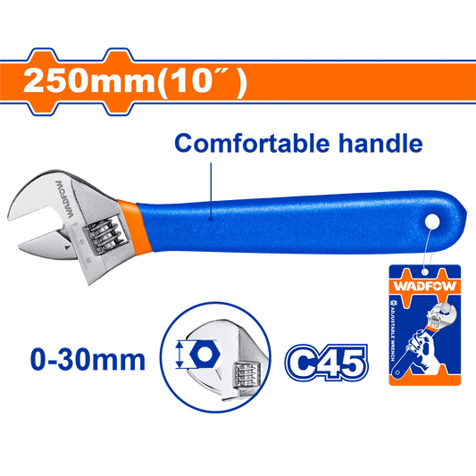 Wadfow Adjustable Wrench WAW5110