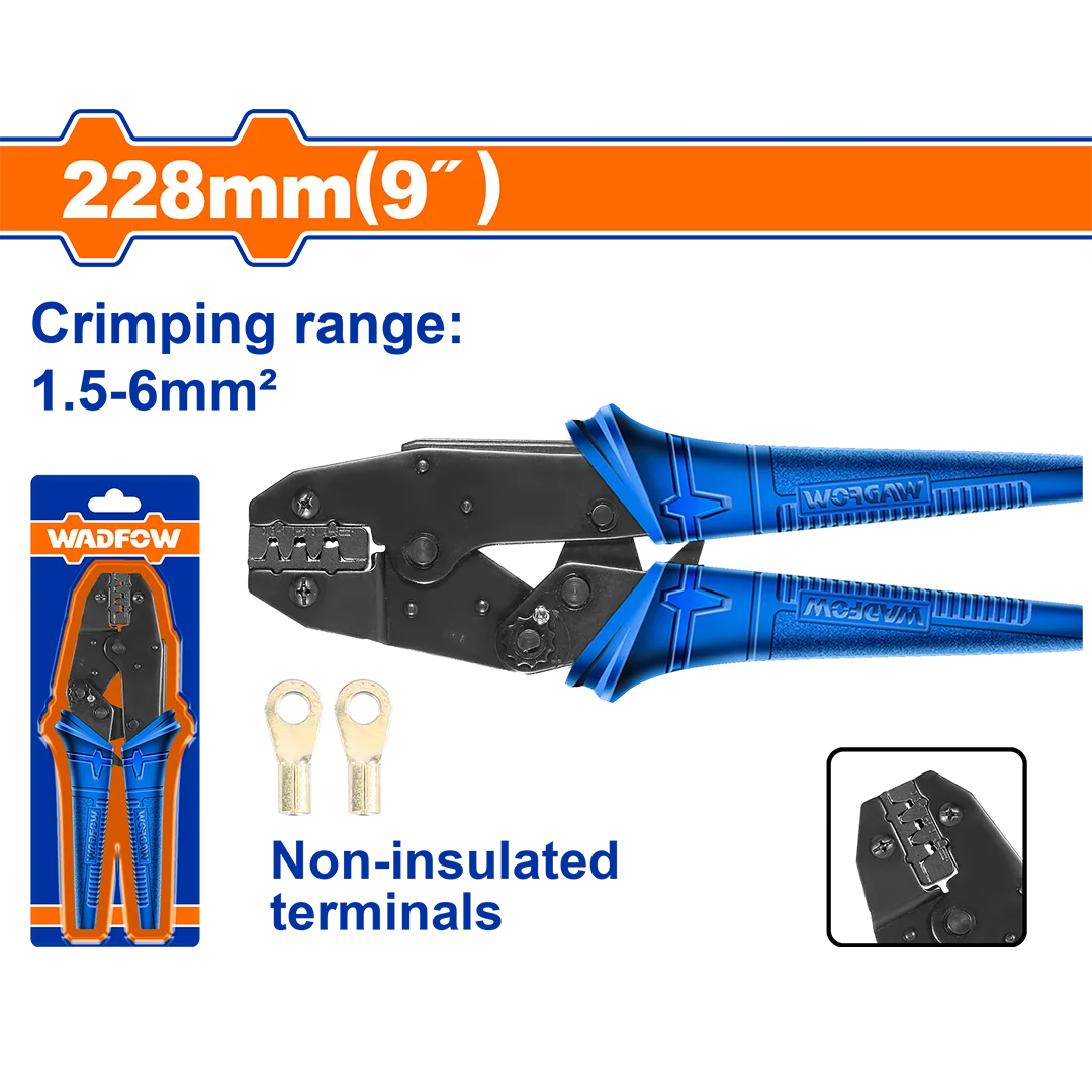 Wadfow Ratchet Crimping Plier WCP2609