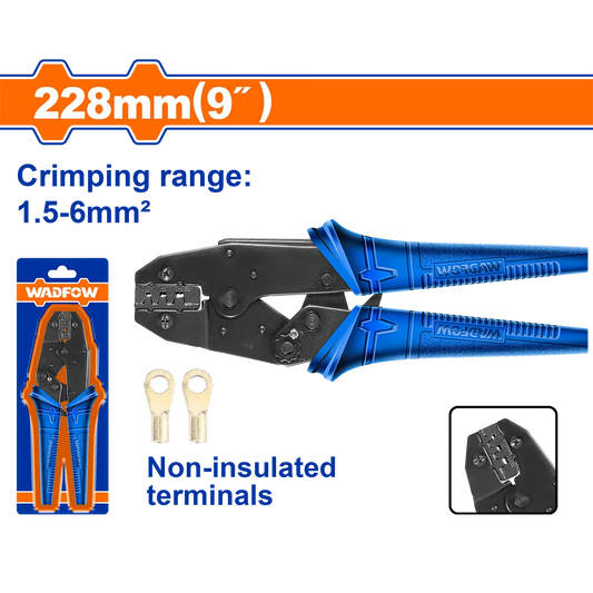 Wadfow Ratchet Crimping Plier WCP2609