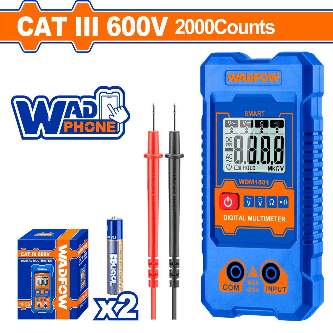 Wadfow Digital Multimeter WDM1501