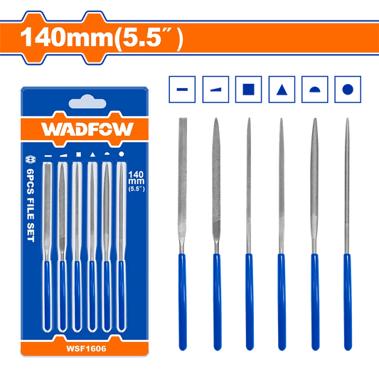 Wadfow 6 Pcs File Set WSF1606