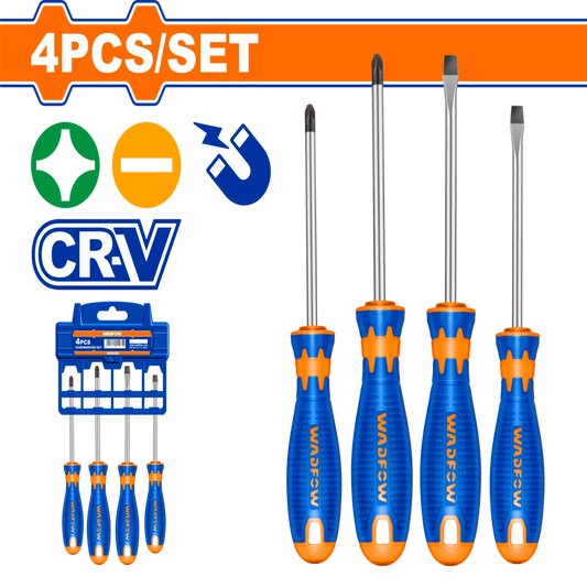 Wadfow 4 Pcs Screwdriver Set WSS1204